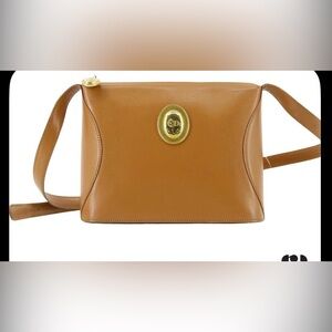 Vintage Christian Dior Leather Shoulder Bag
